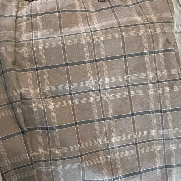 NWT Express size 6 editor luxury stretch plaid pants - Picture 4 of 4